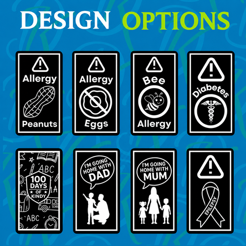 Health, Pick-ups & Milestones Patches